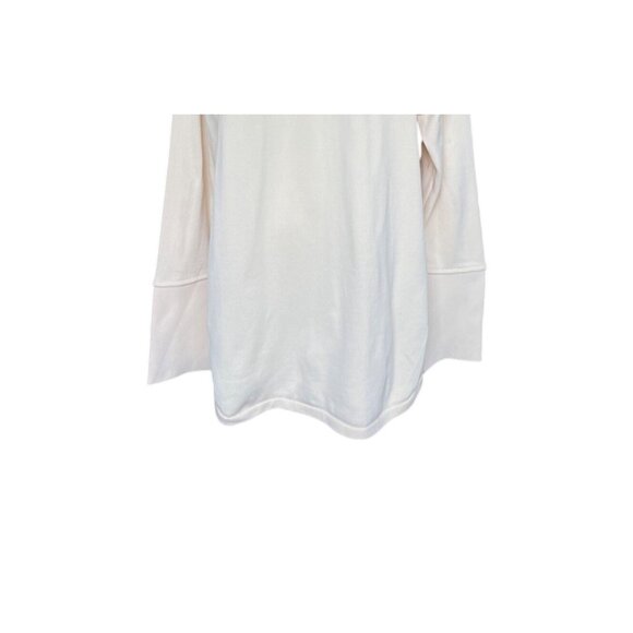 Zara Oversized Long Cream Shacket M Boxy Minimalist Lagenlook Preppy Cardigan - Picture 7 of 10